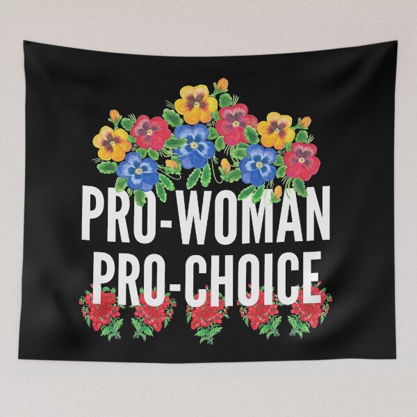 Aperçu de l'œuvre Pro Femme Pro Choice créée et vendue par Design-Maniya.