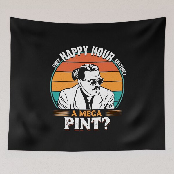 Item preview, Isn't Happy Hour Anytime.  Mega Pint  designed and sold by ActiveNerd.