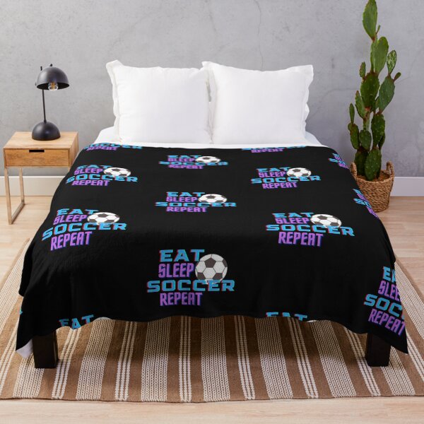 Item preview, Eat Sleep Soccer Repeat  designed and sold by MrTsTshirts.