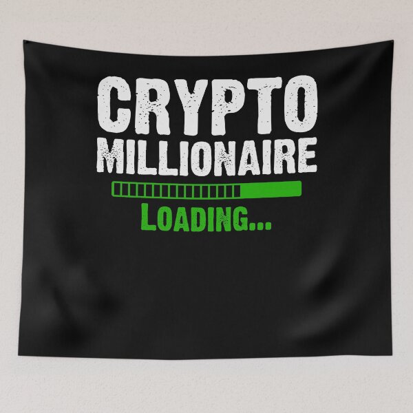 Item preview, Crypto Millionaire Loading - Cryptocurrency Investing designed and sold by Optix.