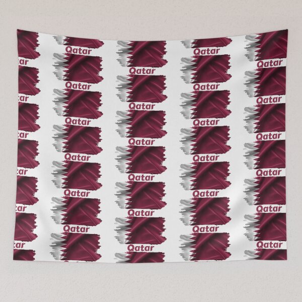 Item preview, Qatar Flag designed and sold by HopaHope.