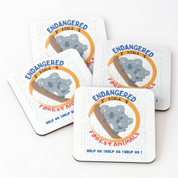 Item preview, Endangered Koala Help Us ! designed and sold by yassooarts.