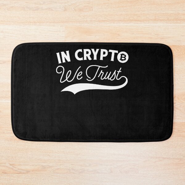 Item preview, In Crypto We Trust - Bitcoin BTC Investing designed and sold by Optix.