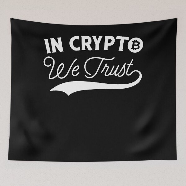 Item preview, In Crypto We Trust - Bitcoin BTC Investing designed and sold by Optix.