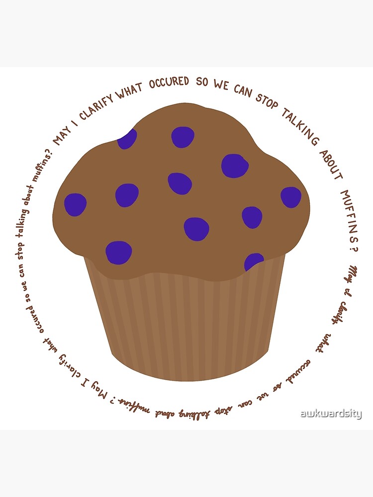 "Johnny depp trial muffin meme" Poster for Sale by awkwardsity Redbubble