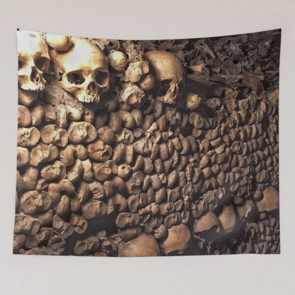 Item preview, Paris Catacombs, original photography designed and sold by MiddleJourney.