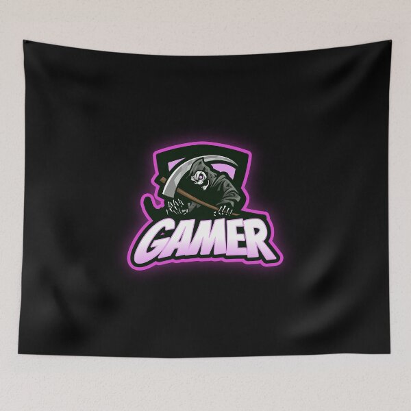 Item preview, Gamer with Spooky Skull designed and sold by PRIVARSHU.