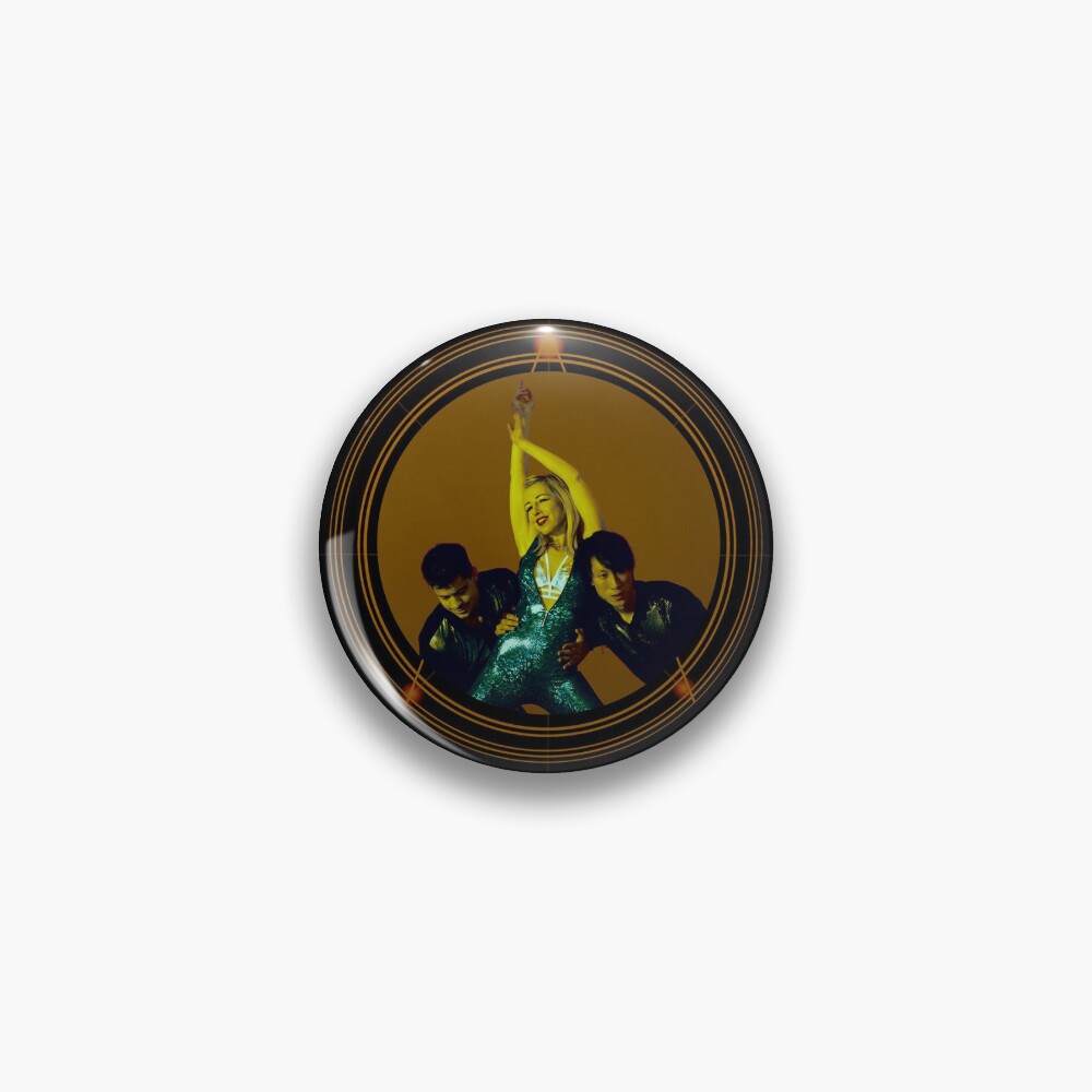 Galaxy 360 Movie Retro Poster Pin