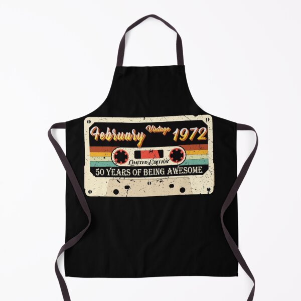 Item preview, Vintage February 1972 50Th Birthday 50 Year Old Men Women 52 years of being awesome Essential Classic designed and sold by mohmmed22.