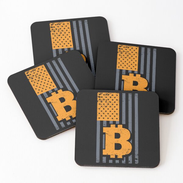 Item preview, Bitcoin American Flag BTC - Crypto Vintage Retro Investing designed and sold by Optix.