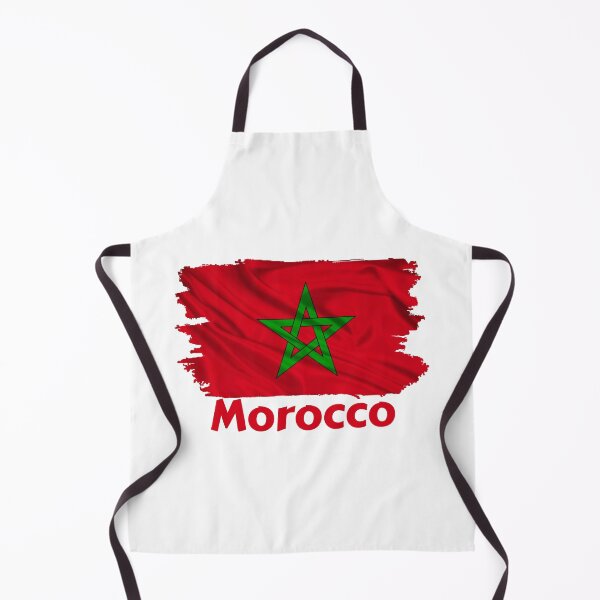 Item preview, Morocco Flag designed and sold by HopaHope.