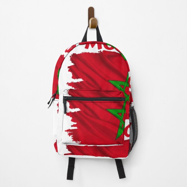 Item preview, Morocco Flag designed and sold by HopaHope.