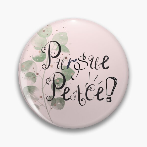 Item preview, Pursue Peace Leaf Design 2 designed and sold by fsultesart.