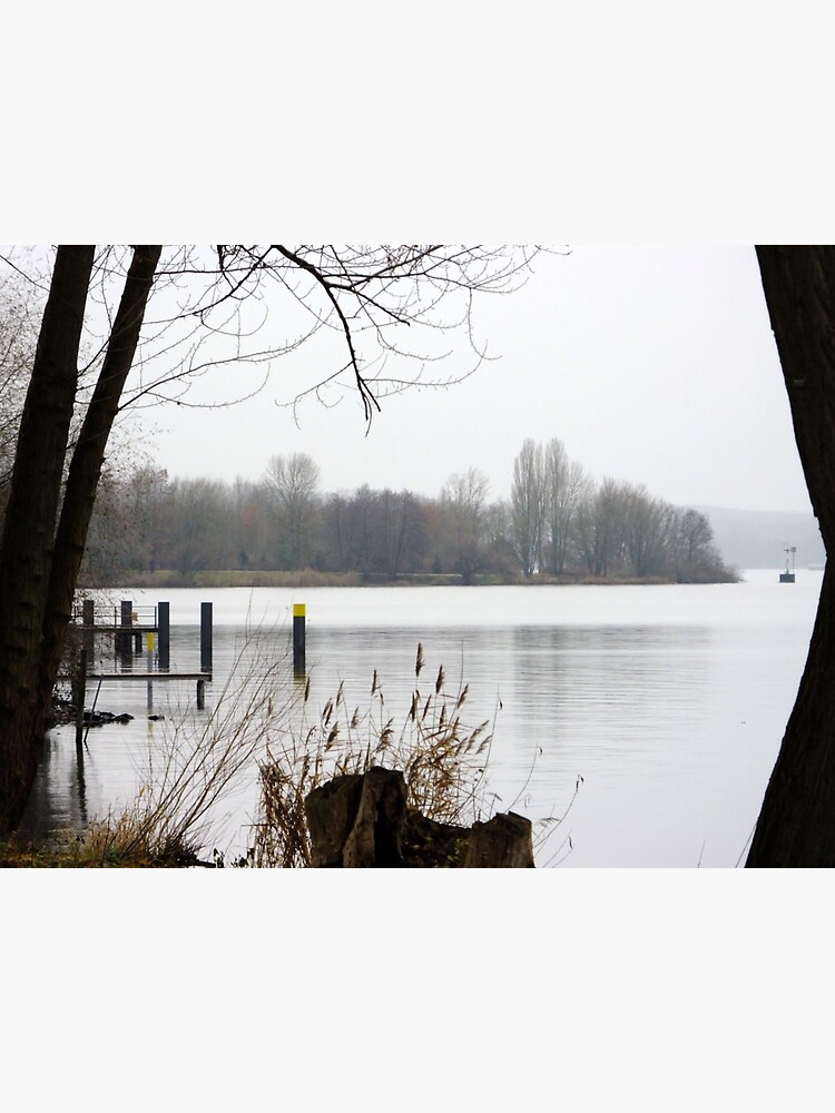 "Winter lake in Potsdam" Sticker for Sale by MarcoEyeView Redbubble