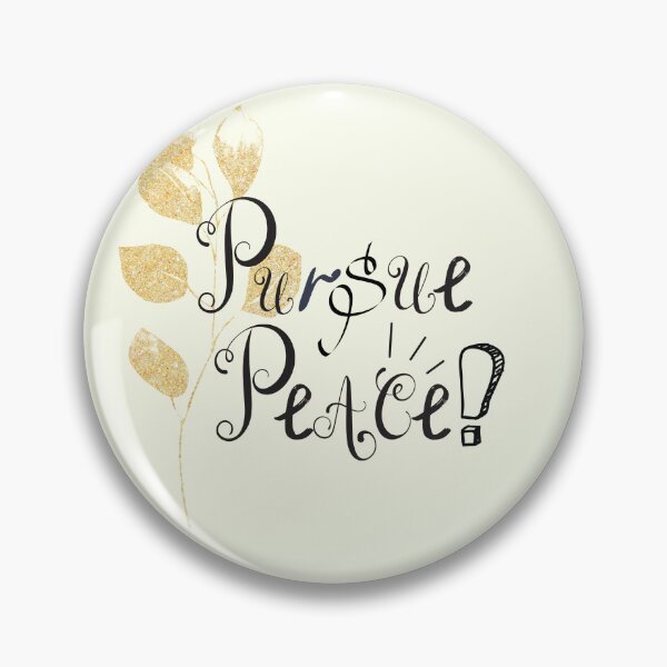 Item preview, Pursue Peace Leaf Design 3 designed and sold by fsultesart.