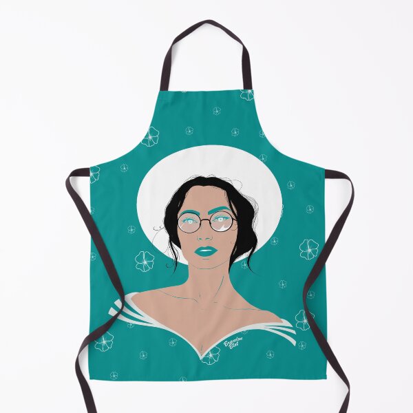 Item preview, Flora, portrait of a woman with a hat designed and sold by Brandon Blot.