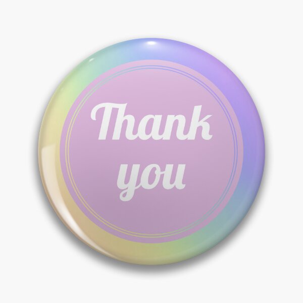 Item preview, Rainbow thank you message  designed and sold by Thought2reality.