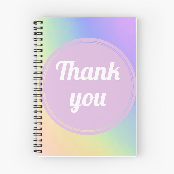 Item preview, Rainbow thank you message  designed and sold by Thought2reality.