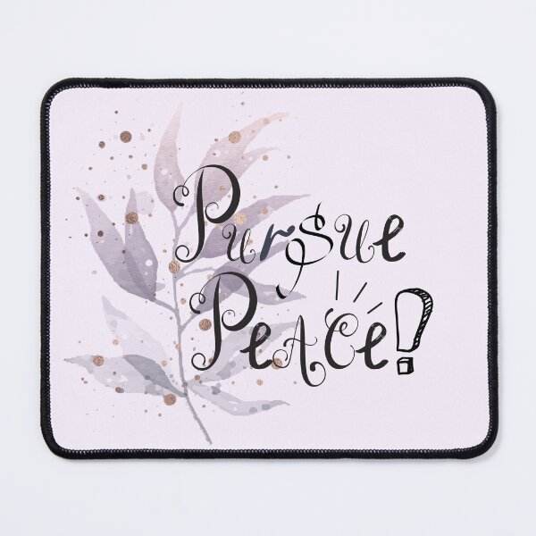 Item preview, Pursue Peace Leaf Design 4 designed and sold by fsultesart.