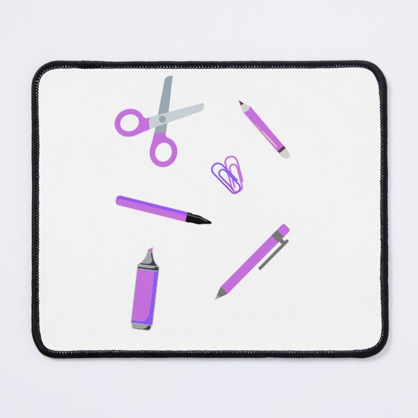 Item preview, purple stationery set designed and sold by Surfing Designs.Life.