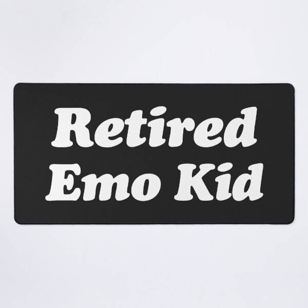 Item preview, Retired Emo Kid Funny Quote designed and sold by quarantine81.