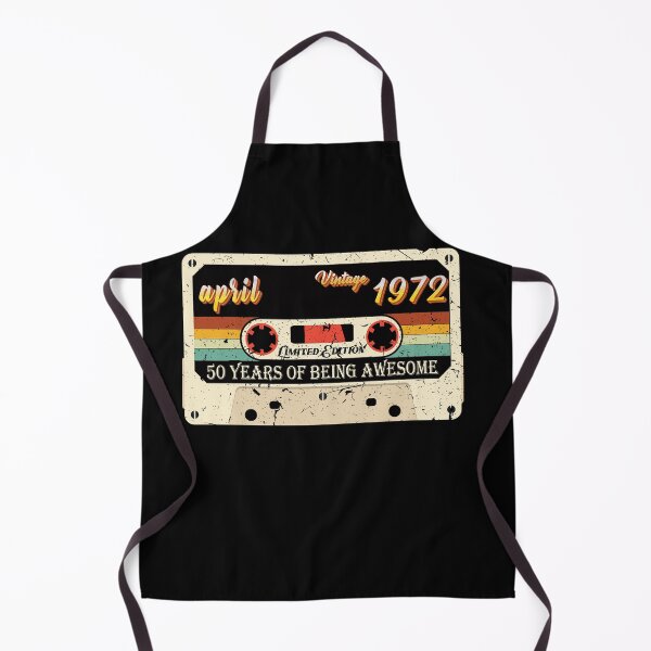 Item preview, Vintage april 1972 50Th Birthday 50 Year Old Men Women 52 years of being awesome Essential Classic designed and sold by mohmmed22.