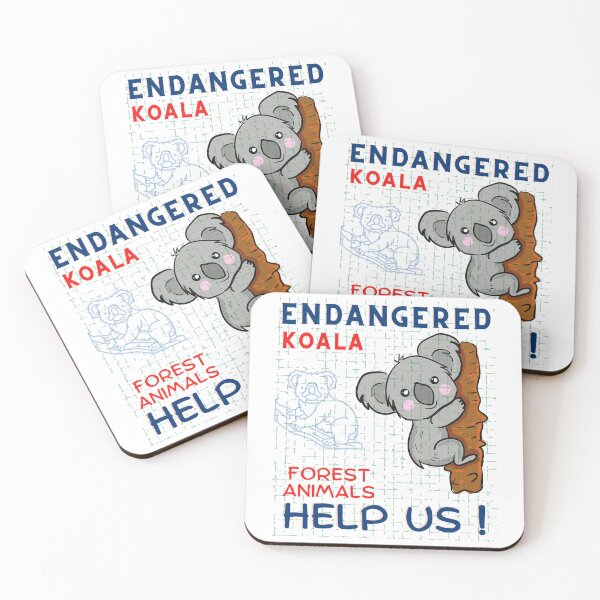 Item preview,   Endangered Forest Animals Koala  designed and sold by yassooarts.