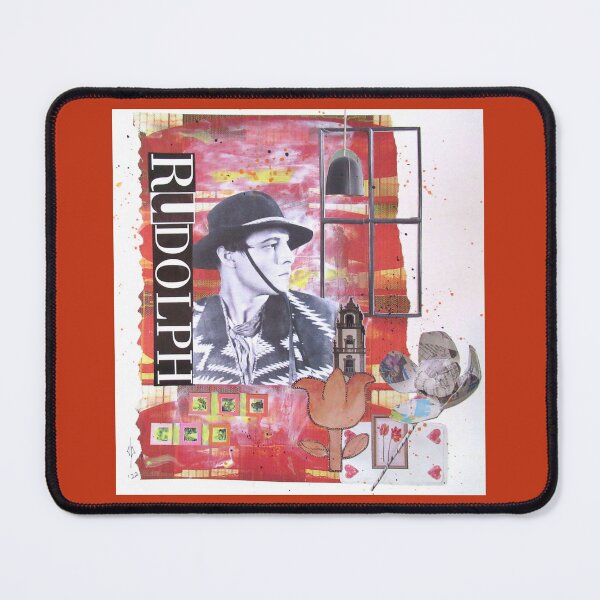 Item preview, Rudolph Valentino Profile designed and sold by collageDP.