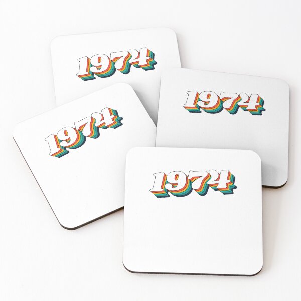 Item preview, 1974 Retro Label, 1974 Vintage Birthday designed and sold by favestore.