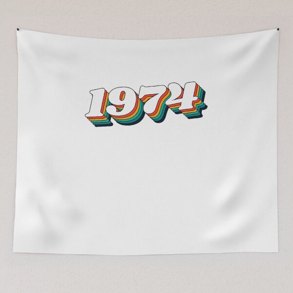 Item preview, 1974 Retro Label, 1974 Vintage Birthday designed and sold by favestore.