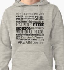 Kasabian Songs Pullover Hoodie