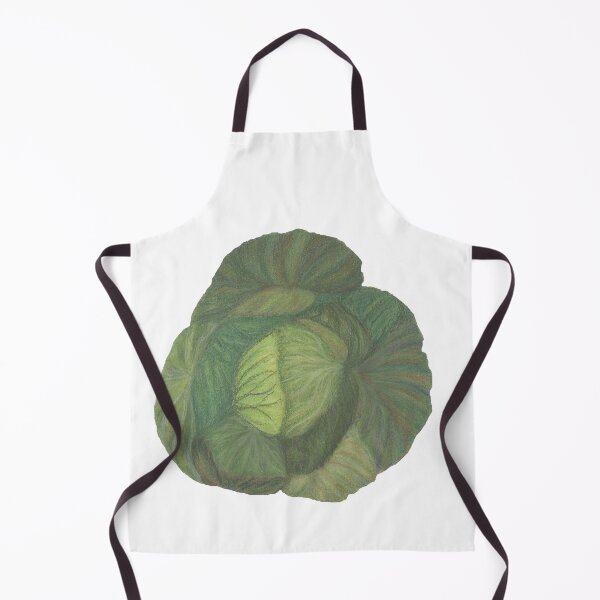 Item preview, Nature, Food, Vegetable, Cabbage, Green, Pastel sec, Bebicervin, Drawing designed and sold by BebiCervin.