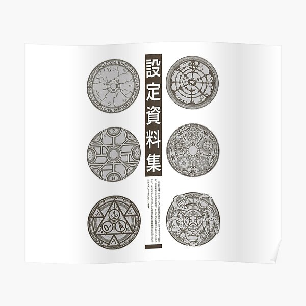 Magic Symbol Poster By Patxirodri Redbubble