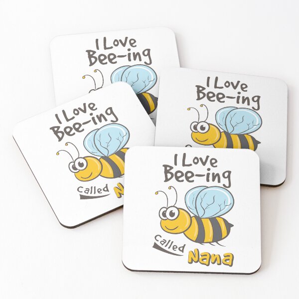 Item preview, I Love Being Called Nana Grandma Bee designed and sold by Betsytiptoe.