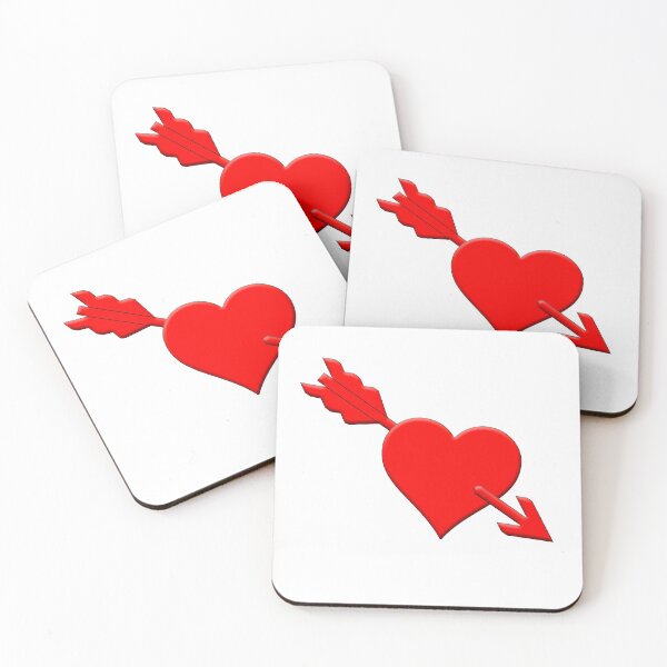 Item preview, Red Heart pierced with an arrow designed and sold by Dalyndigital Photography.