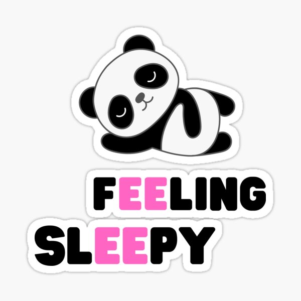 feeling-sleepy-sticker-for-sale-by-blacksford-redbubble