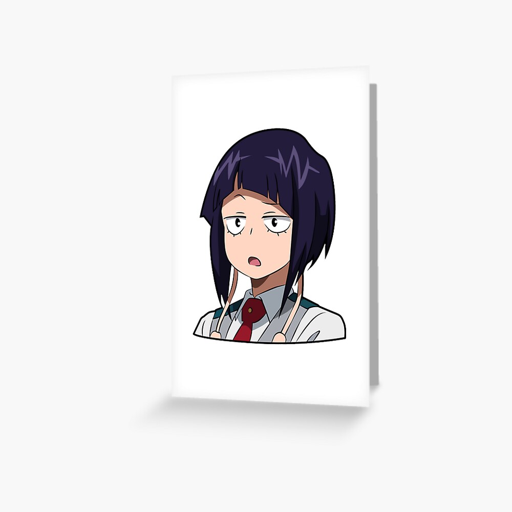 "My Hero Academia Shocked Kyoka Jiro" Greeting Card by ProductAnime