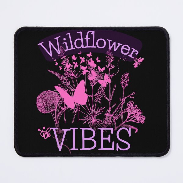 Item preview, Pretty Purple Wildflower Vibes Line Drawing Design designed and sold by EarthArtDesigns.
