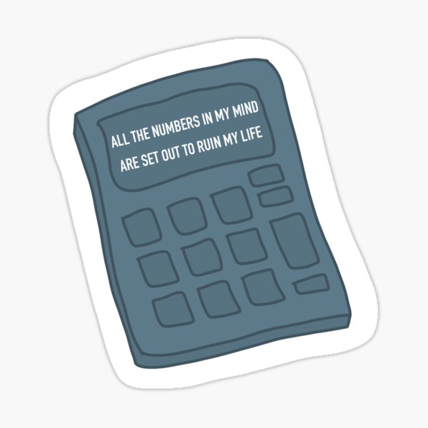 Math - Sara Kays Sticker