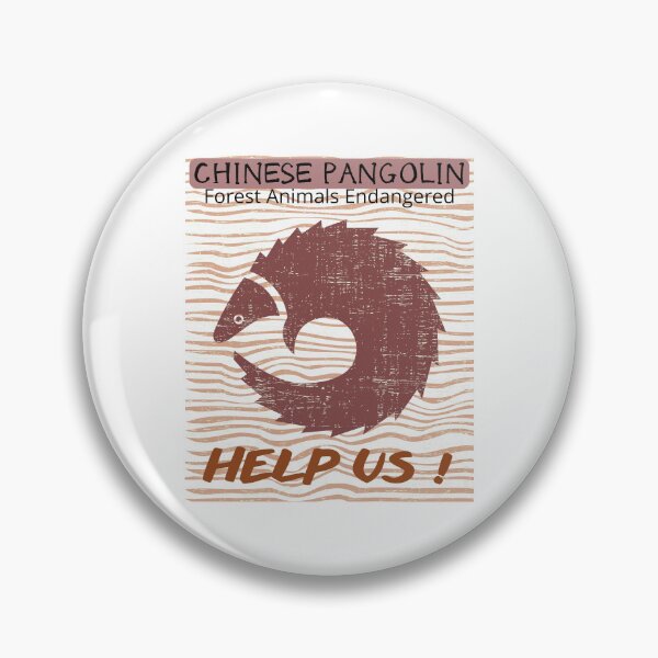 Item preview, Endangered Chinese Pangolin  designed and sold by yassooarts.