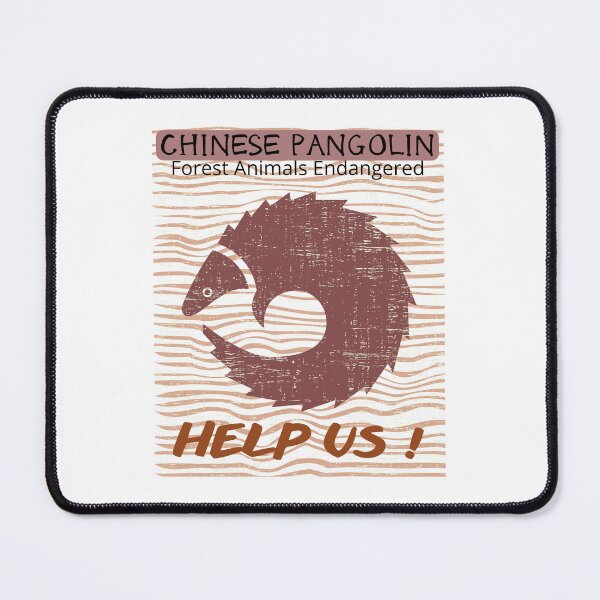 Item preview, Endangered Chinese Pangolin designed and sold by yassooarts.