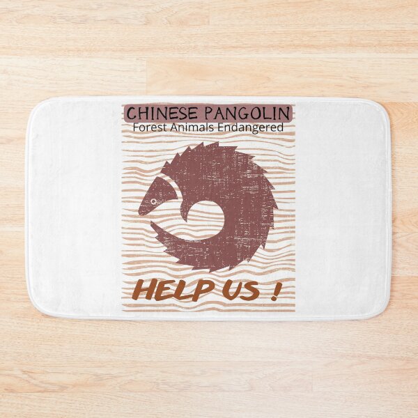 Item preview, Endangered Chinese Pangolin  designed and sold by yassooarts.