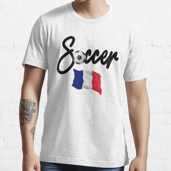 France T shirt Soccer Jersey Patriotic Flag Shield Pride Sports Baseball Francia 
