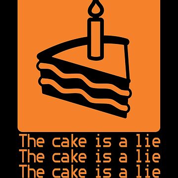 Artwork thumbnail, The Cake Is A Lie, The IT Crowd, Roy by GeeksUnique