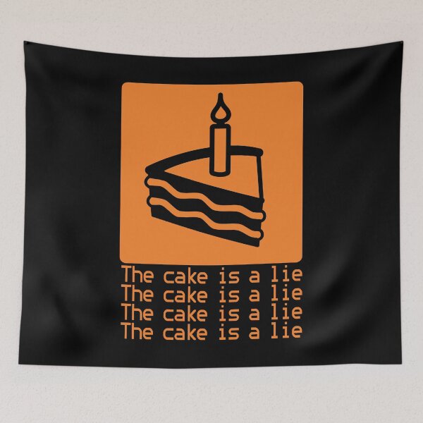 Item preview, The Cake Is A Lie, The IT Crowd, Roy designed and sold by GeeksUnique.