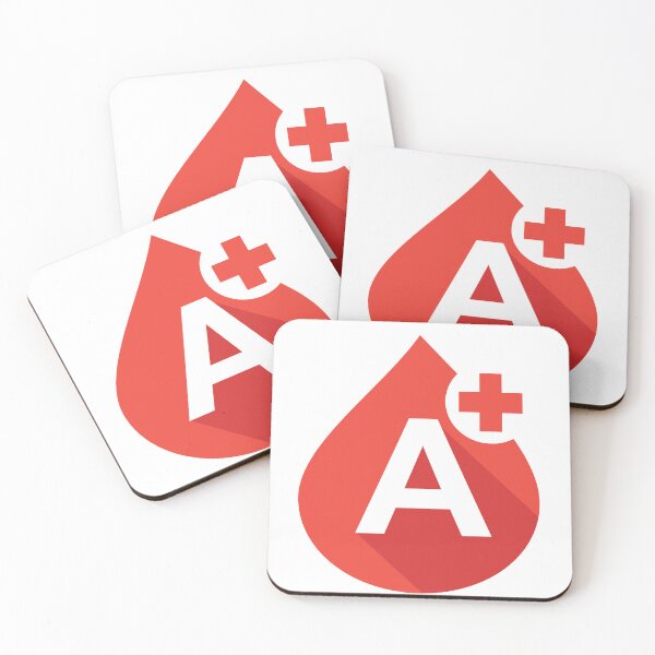 Item preview, Blood Types Drops Sticker Pack - A Positive designed and sold by Zerasu.