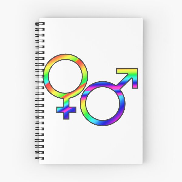 Item preview, Rainbow Male and  Female Symbol designed and sold by Dalyndigital Photography.