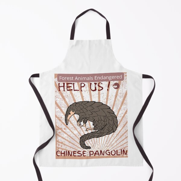 Item preview, Endangered Chinese Pangolin designed and sold by yassooarts.