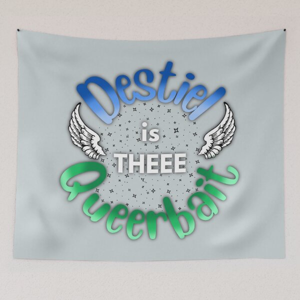Item preview, Destiel is Queerbait designed and sold by spottedhound.