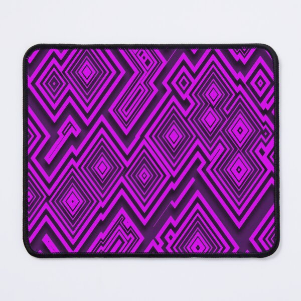 Item preview, African pattern. Geometric Abstraction pattern purple and black  for digital art design concept designed and sold by Gugurat.